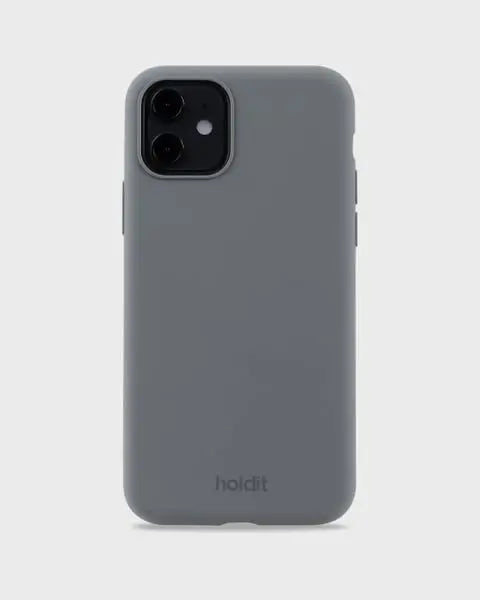 Holdit Telefonskal Silicone iPhone 11/XR - Grå - Travels And Bags