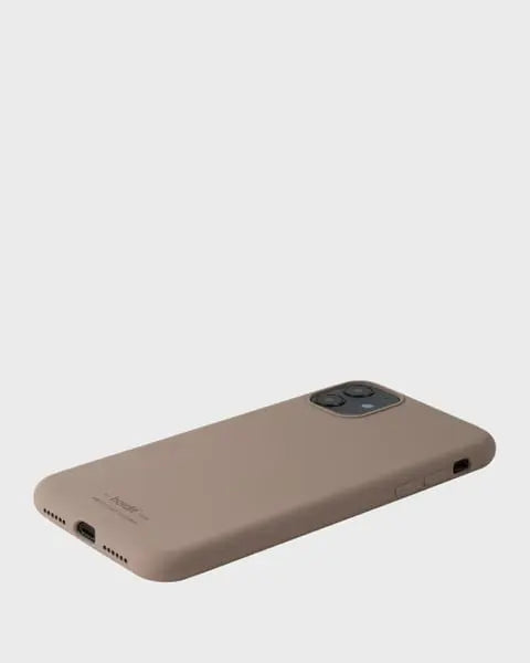 Holdit Telefonskal Silicone iPhone 11/XR - Ljusbrun - Travels And Bags