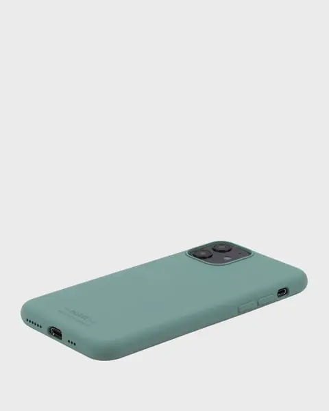 Holdit Telefonskal Silicone iPhone 11/XR - Grön - Travels And Bags