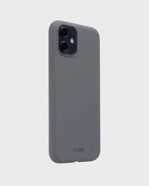 Holdit Telefonskal Silicone iPhone 11/XR - Grå - Travels And Bags
