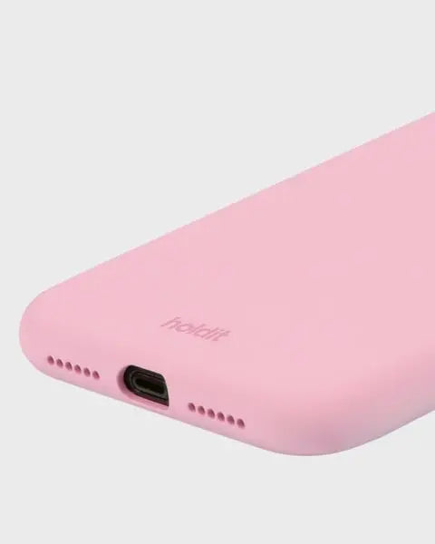 Holdit Telefonskal Silicone iPhone 11/XR - Rosa - Travels And Bags