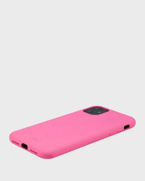 Holdit Telefonskal Silicone iPhone 11/XR - Rosa - Travels And Bags