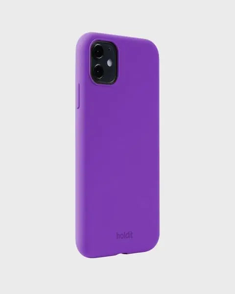 Holdit Telefonskal Silicone iPhone 11/XR - Lila - Travels And Bags
