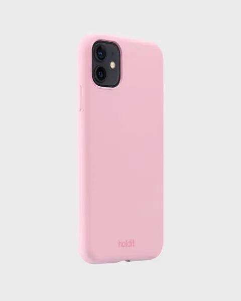 Holdit Telefonskal Silicone iPhone 11/XR - Rosa - Travels And Bags