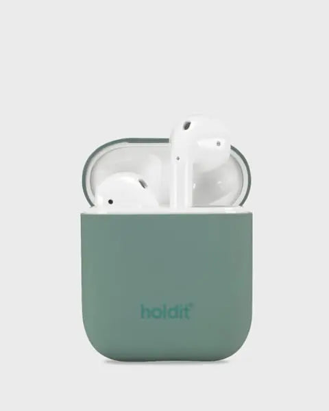 Holdit Airpodsfodral Silicone AirPods 1&2 - Grön - Travels And Bags