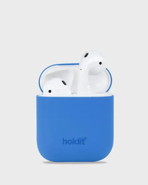 Holdit Airpodsfodral Silicone AirPods 1&2 - Blå - Travels And Bags