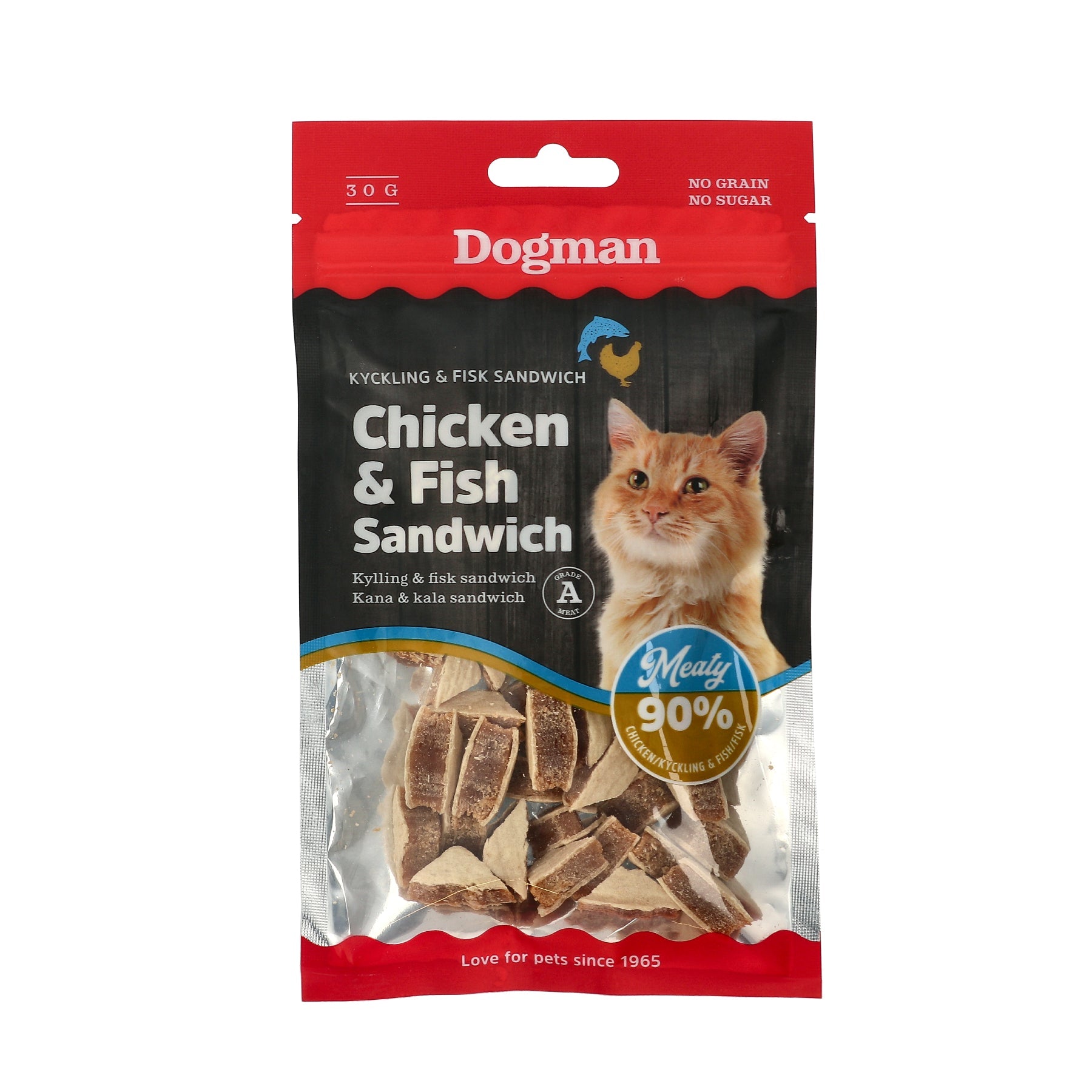 Dogman Chicken & Fish Sandwich 30g