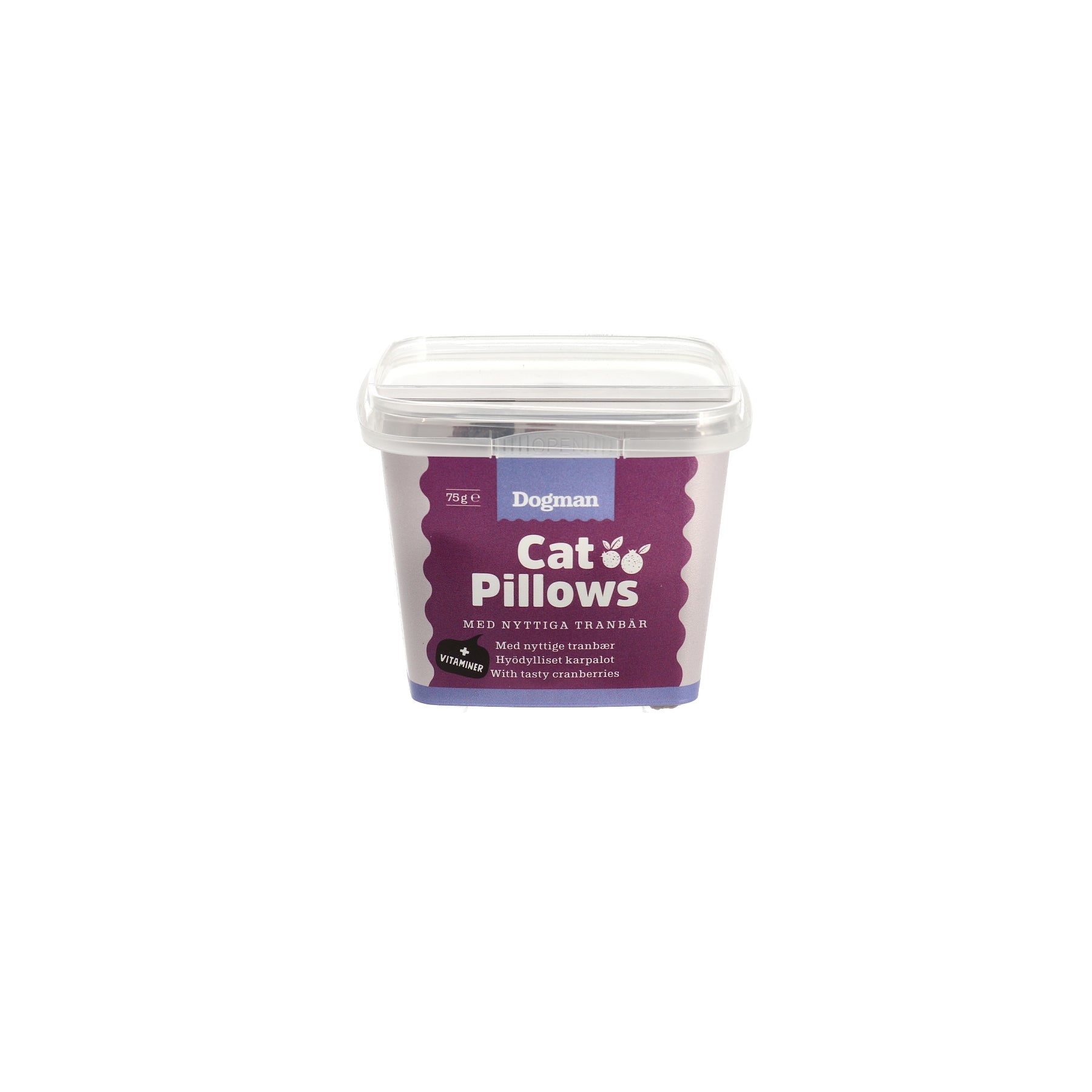 Dogman Cat Pillows Kyckling Och Tranbär 75g