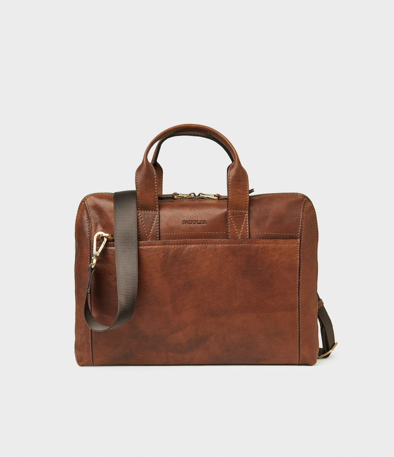Saddler Gustav Datorväska 15" - Brun - Travels And Bags