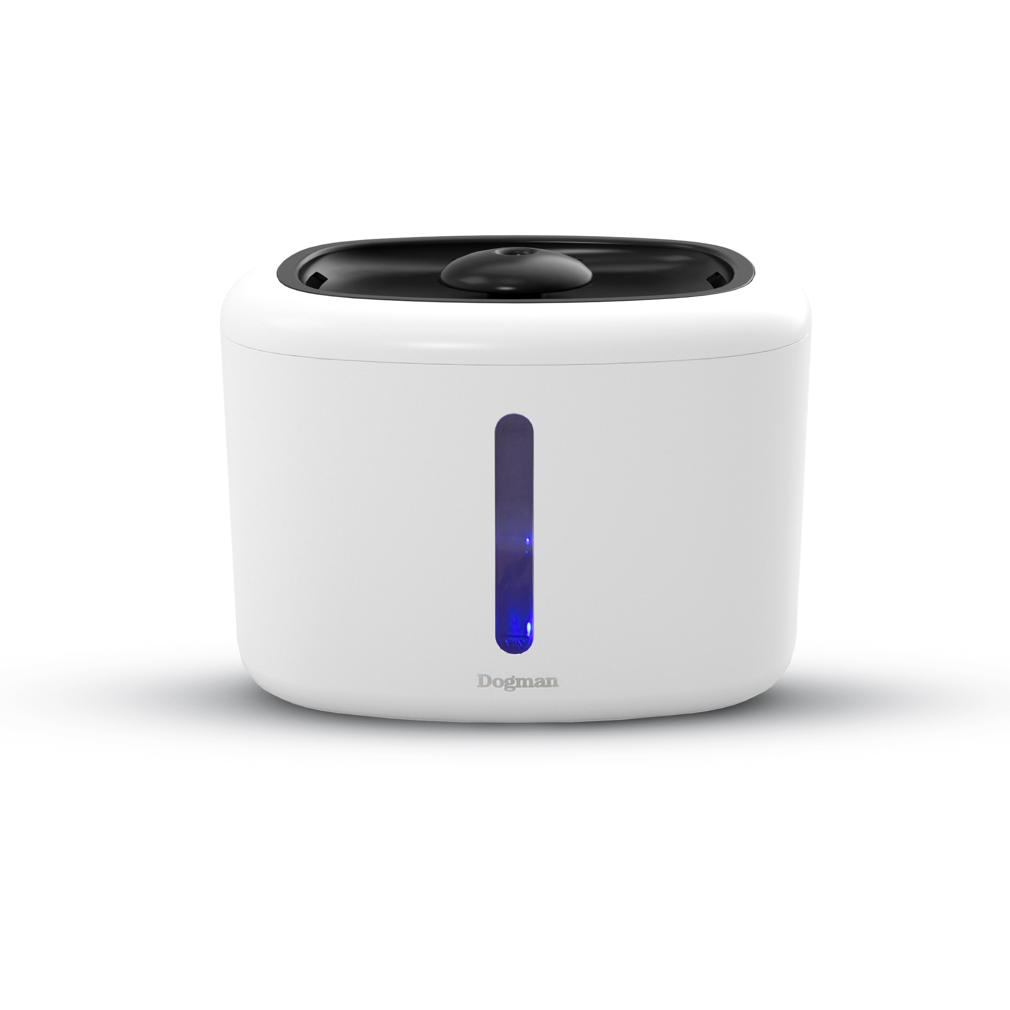 Dogman Vattenfontän Vit/svart 2,5l