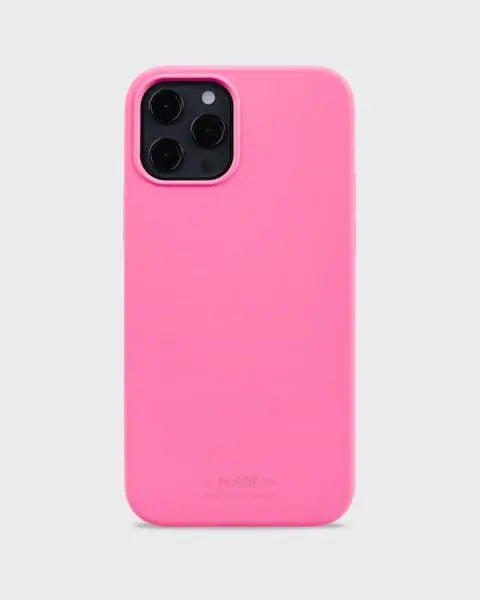 Holdit Telefonskal Silicone iPhone 12/12 Pro - Rosa - Travels And Bags