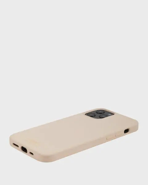 Holdit Telefonskal Silicone iPhone 12/12 Pro - Beige - Travels And Bags