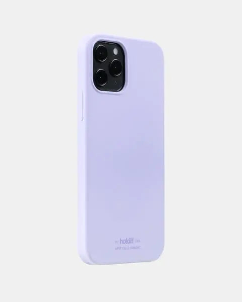 Holdit Telefonskal Silicone iPhone 12/12 Pro - Lavendel - Travels And Bags