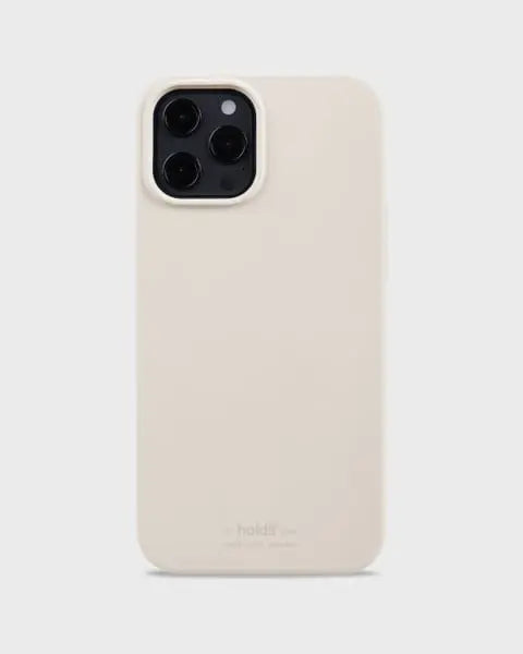 Holdit Telefonskal Silicone iPhone 12/12 Pro - Beige - Travels And Bags