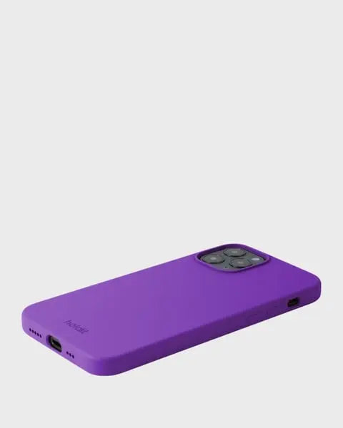 Holdit Telefonskal Silicone iPhone 12/12 Pro - Lila - Travels And Bags