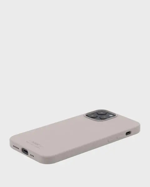 Holdit Telefonskal Silicone iPhone 12/12 Pro - Taupe - Travels And Bags