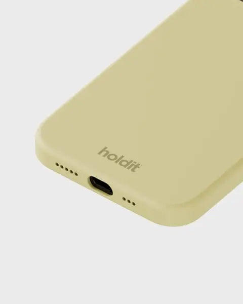 Holdit Telefonskal Silicone iPhone 12/12 Pro - Biscotti - Travels And Bags