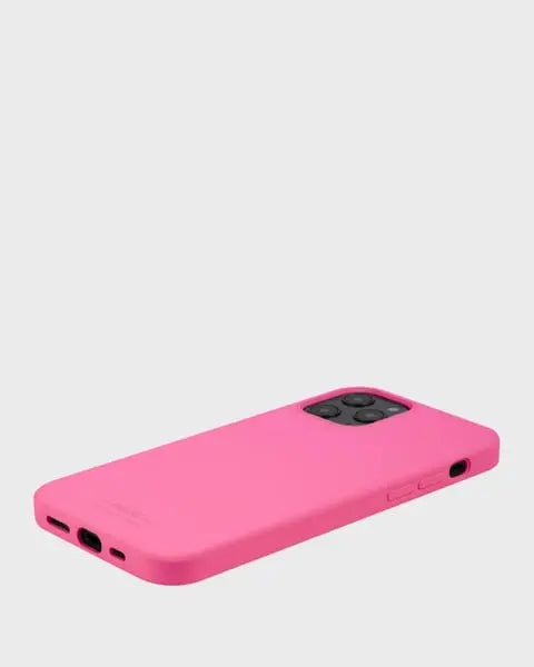 Holdit Telefonskal Silicone iPhone 12/12 Pro - Rosa - Travels And Bags