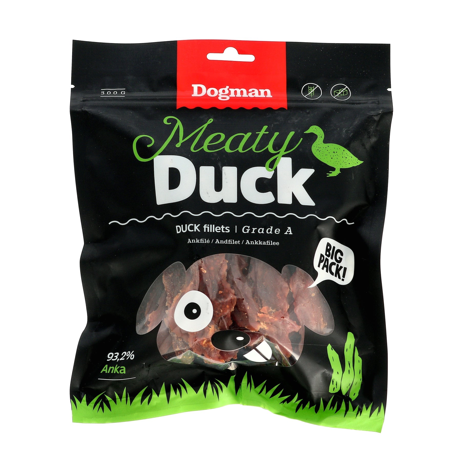 Dogman Meaty Duck Fillets Hundgodis 300g