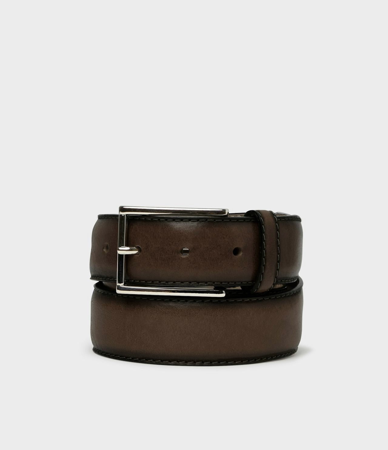 Saddler Arthur Läderbälte - Mörkbrun - Travels And Bags