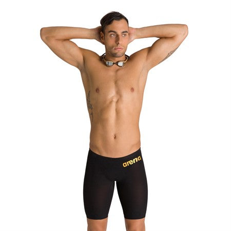 Arena Tävlingsbadbyxor Powerskin Carbon Air2 Jammer Black-Black-Gold