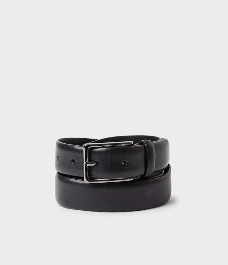 Saddler Flen Läderbälte - Svart - Travels And Bags