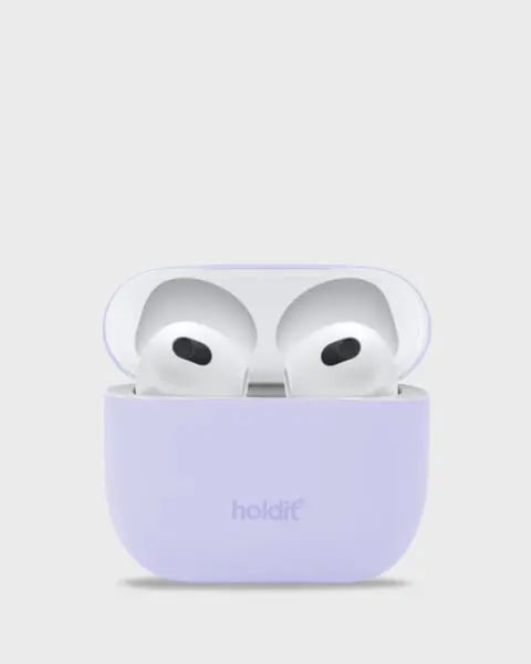 Holdit Airpodsfodral Silicone AirPods 3 - Lavendel - Travels And Bags