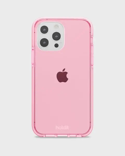 Holdit Telefonskal Seethru iPhone 13 Pro - Rosa - Travels And Bags