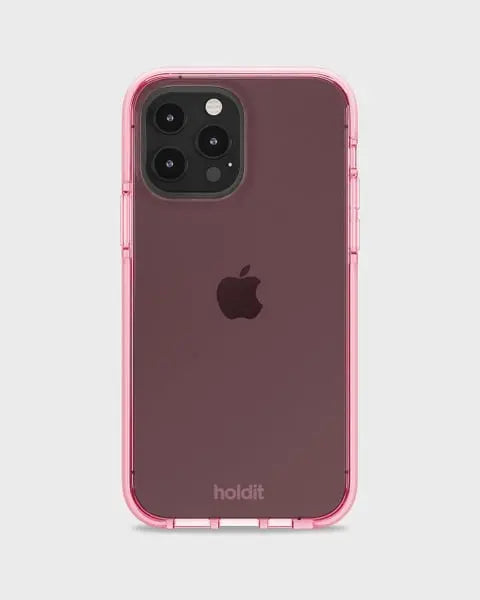 Holdit Telefonskal Seethru iPhone 13 Pro - Rosa - Travels And Bags