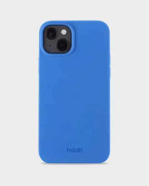 Holdit Telefonskal Silicone iPhone 14/13 - Blå - Travels And Bags