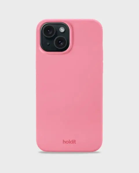 Holdit Telefonskal Silicone iPhone 14/13 - Rosa - Travels And Bags