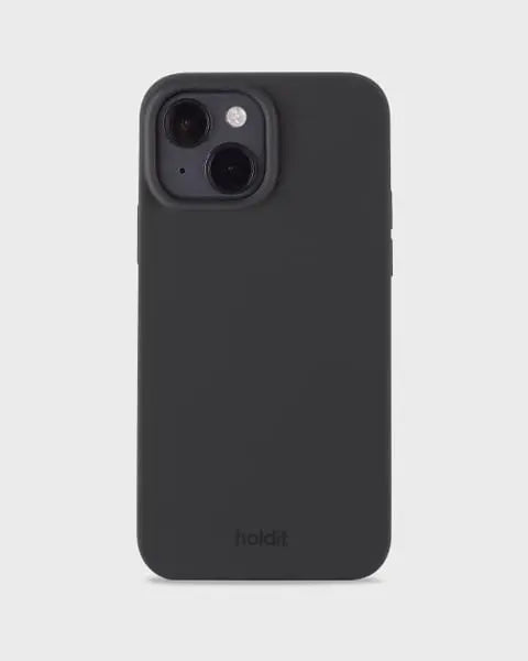 Holdit Telefonskal Silicone iPhone 14/13 - Svart - Travels And Bags