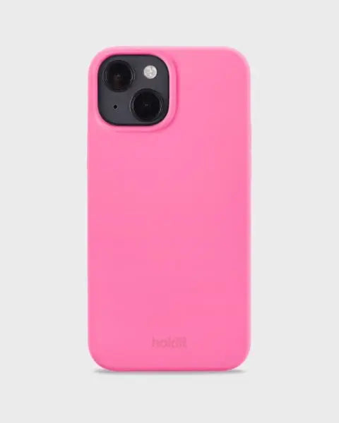 Holdit Telefonskal Silicone iPhone 14/13 - Rosa - Travels And Bags