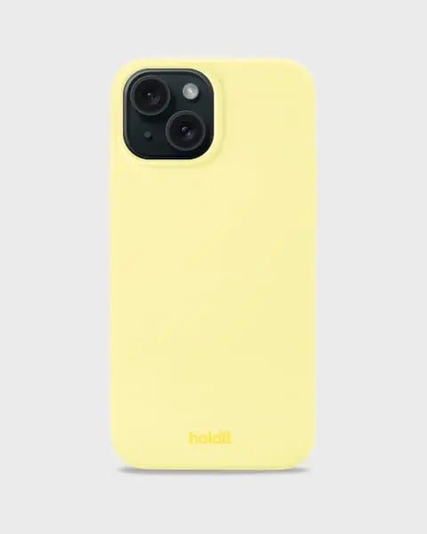 Holdit Telefonskal Silicone iPhone 14/13 - Gul - Travels And Bags
