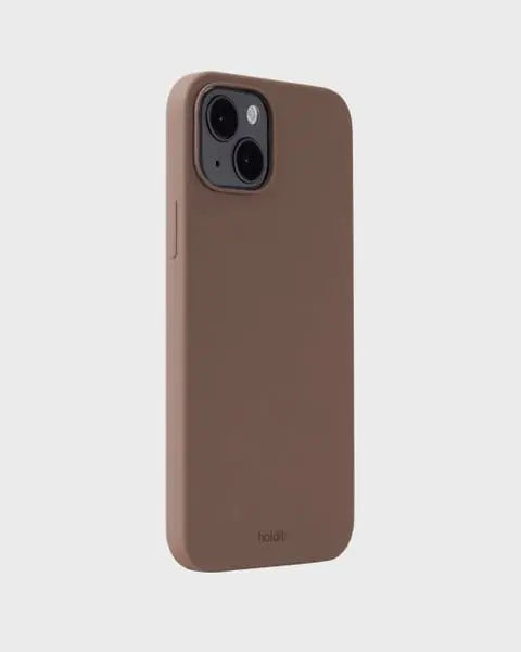 Holdit Telefonskal Silicone iPhone 14 Plus - Brun - Travels And Bags