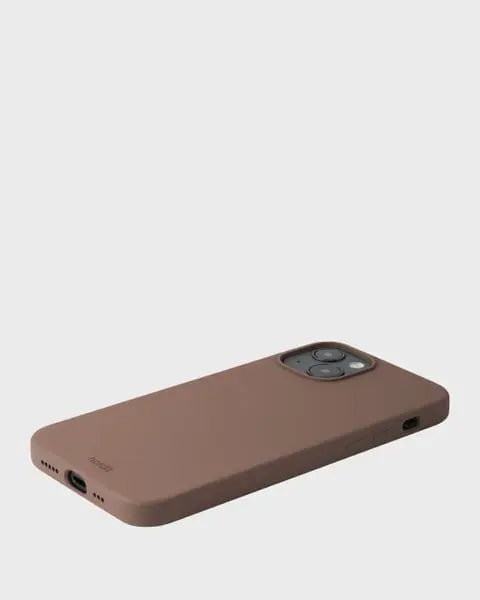 Holdit Telefonskal Silicone iPhone 14 Plus - Brun - Travels And Bags