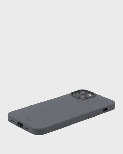 Holdit Telefonskal Silicone iPhone 14 Plus - Grå - Travels And Bags
