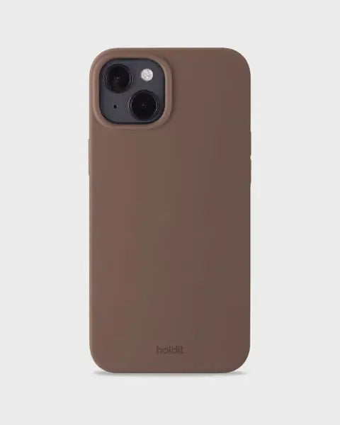 Holdit Telefonskal Silicone iPhone 14 Plus - Brun - Travels And Bags