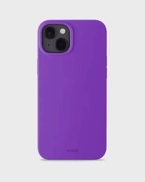 Holdit Telefonskal Silicone iPhone 14 Plus - Lila - Travels And Bags