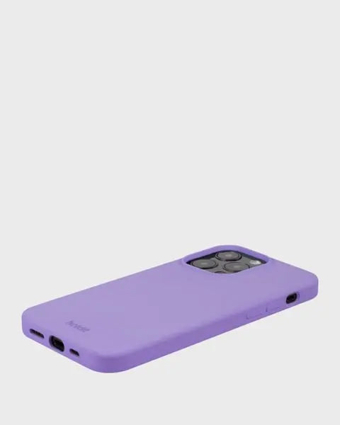 Holdit Telefonskal Silicone iPhone 14 Pro Max - Violett - Travels And Bags