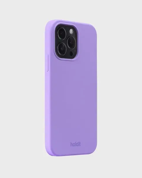 Holdit Telefonskal Silicone iPhone 14 Pro Max - Violett - Travels And Bags