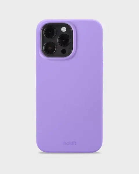 Holdit Telefonskal Silicone iPhone 14 Pro Max - Violett - Travels And Bags