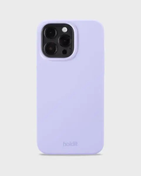 Holdit Telefonskal Silicone iPhone 14 Pro Max - Lavendel - Travels And Bags