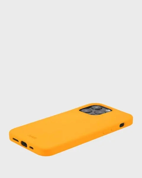 Holdit Telefonskal Silicone iPhone 14 Pro Max - Orange - Travels And Bags
