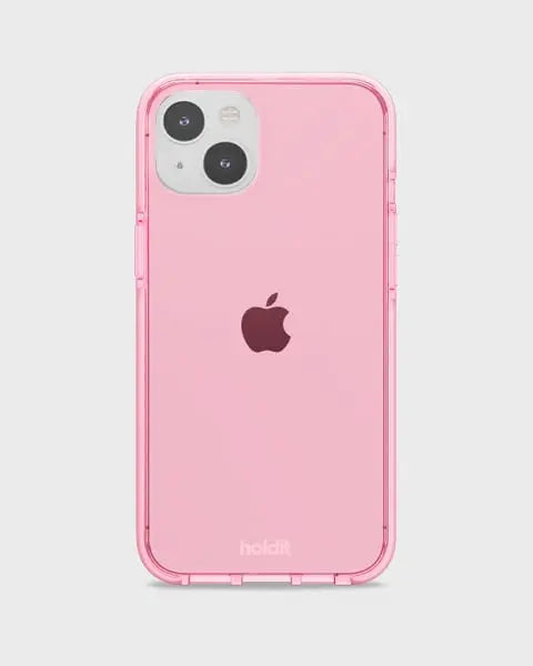 Holdit Telefonskal Seethru iPhone 14 Plus - Rosa - Travels And Bags