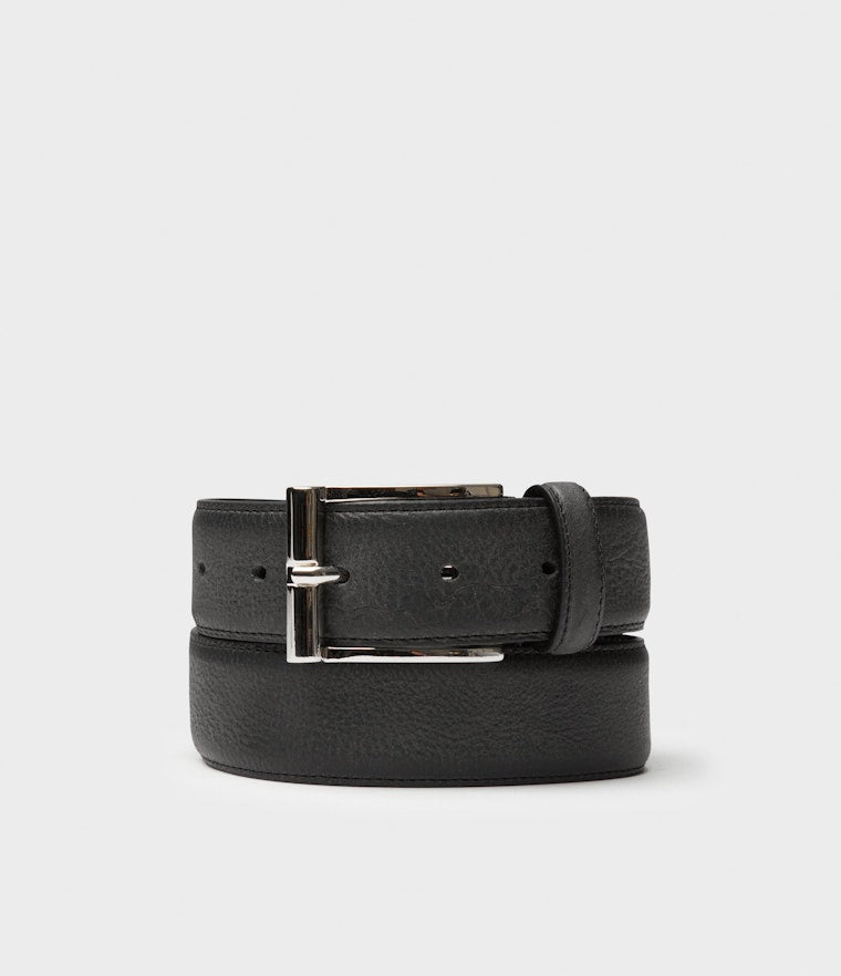 Saddler Trama Läderbälte - Svart - Travels And Bags