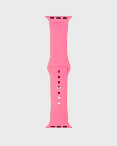 Holdit Silikonband Apple Watch 42/44/45/49mm - Rosa - Travels And Bags