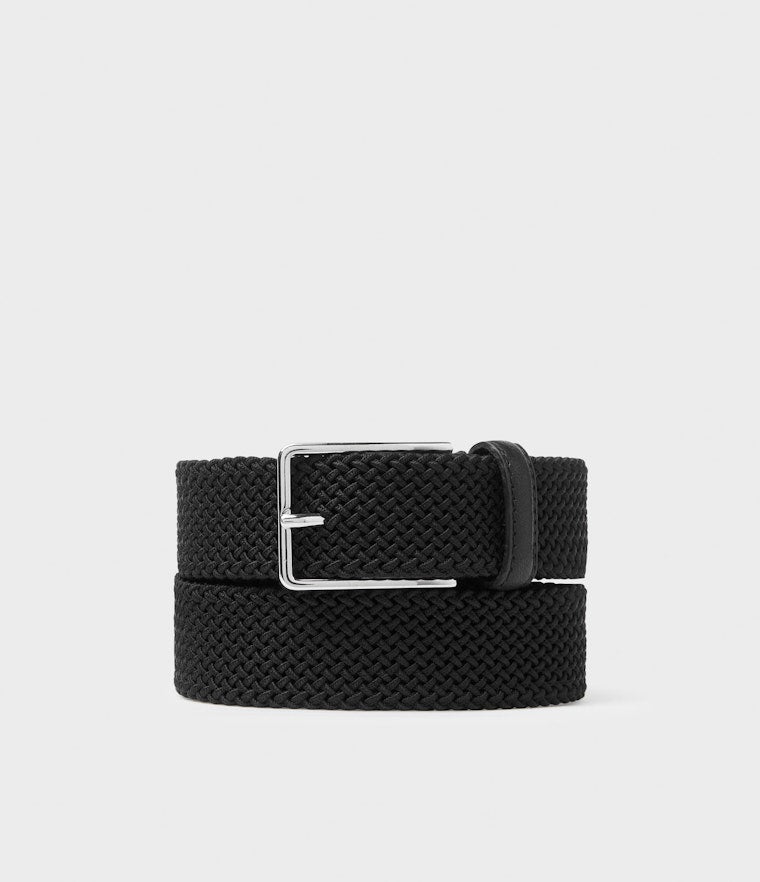 Saddler West Textilbälte - Svart - Travels And Bags