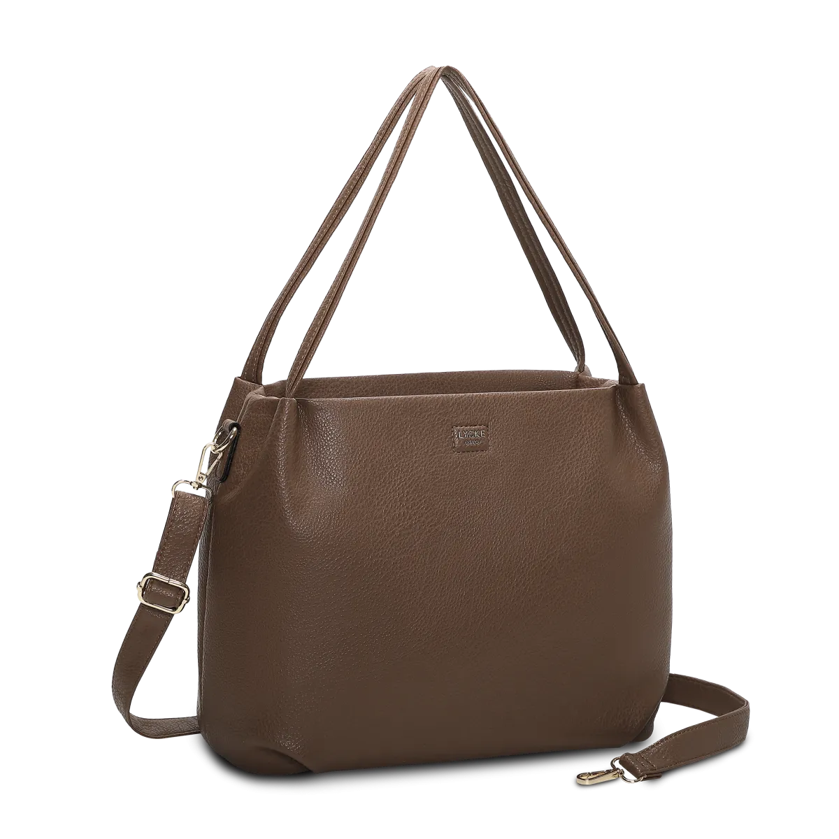 Lycke Alma Handväska 32cm - Taupe Lycke Oslo