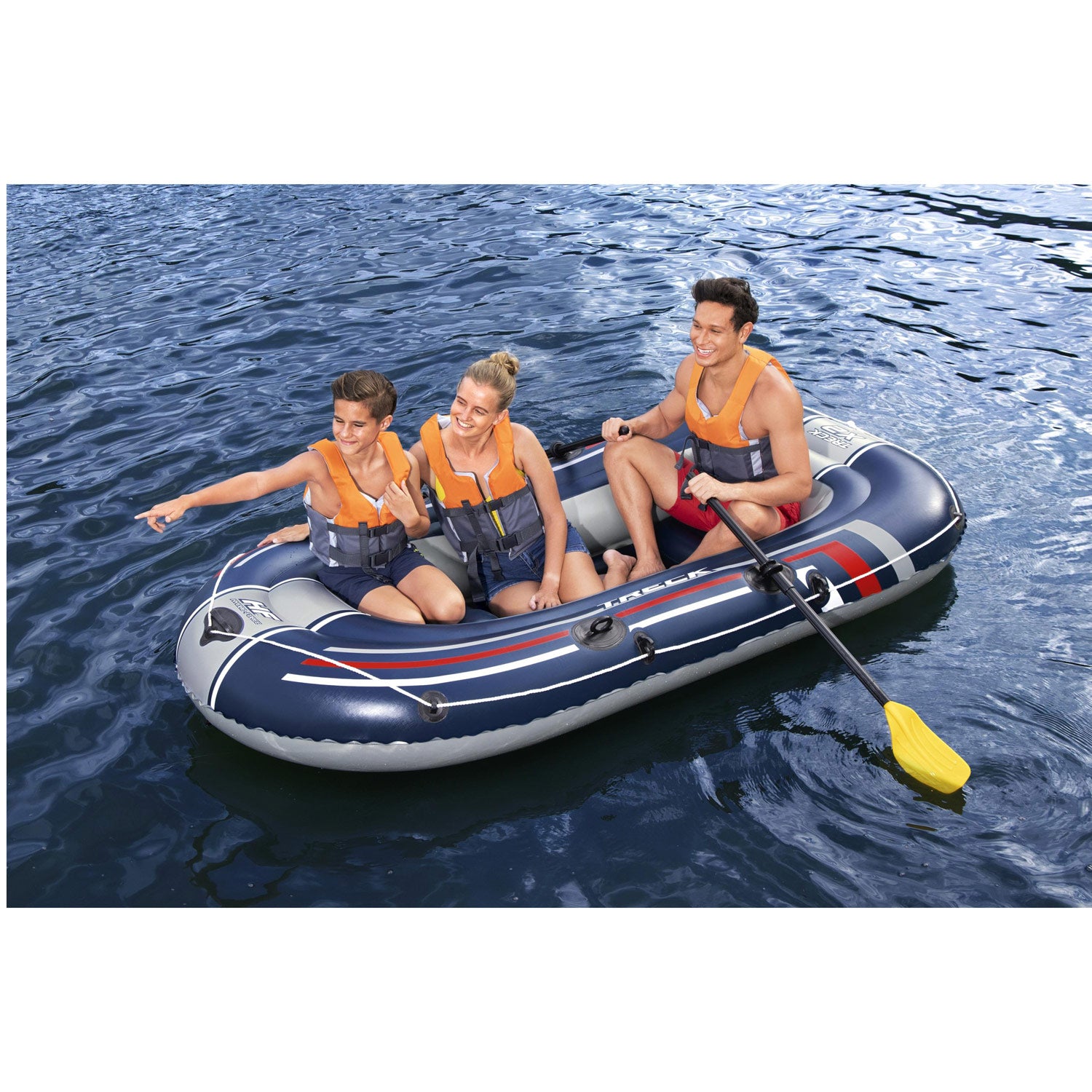 Bestway Hydro Force Treck X2 Set Gummibåt 2.55x1.27m - Travels And Bags
